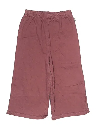 Pre-owned Modern Moments Kids' Casual Pants In Burgundy