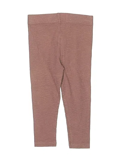 Pre-owned Modern Moments Kids' Leggings In Burgundy
