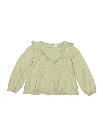 Pre-owned Modern Moments Kids' Long Sleeve T-shirt In Green