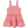 Modern Moments Mommy & Me Sun Dress In Pink Raspberries