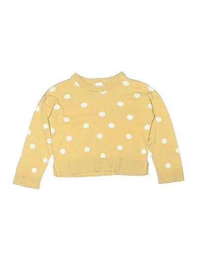Pre-owned Modern Moments Kids' Pullover Sweater In Yellow