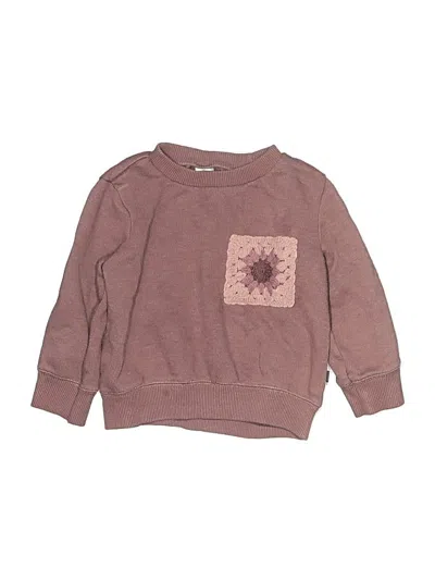 Pre-owned Modern Moments Kids' Sweatshirt In Burgundy