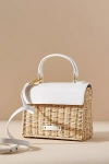 Modern Picnic Mini Wicker Luncher In White