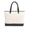 Modern Picnic Women's The Canvas Tote Bag In Black Canvas