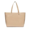 Modern Picnic The Croc Embossed Faux Leather Tote In Light Beige