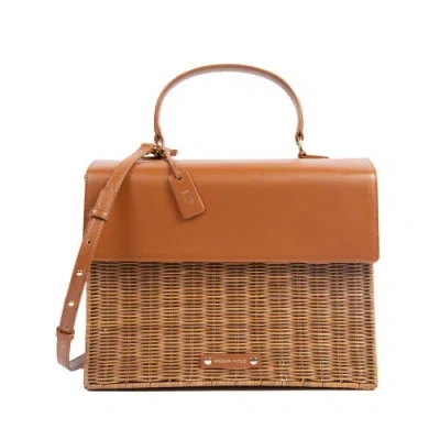 Modern Picnic The Large Luncher In Brown Wicker