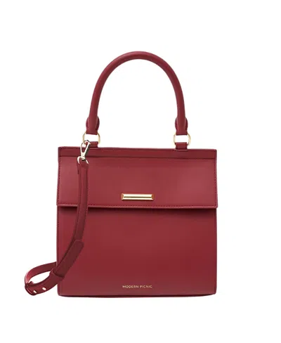 Modern Picnic The Luncher Lunch Box In Red