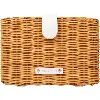 Modern Picnic The Snacker In Darker White Wicker