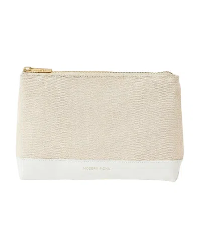 Modern Picnic The Snacker Pouch In Brown