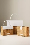 Modern Picnic Wicker Snacker In Multi