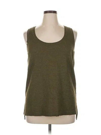 Pre-owned Modern Soul Sweater Vest In Green