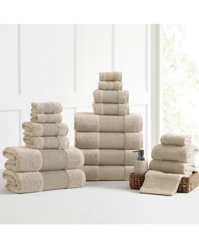 Modern Threads 18pc Towel Set In Gray