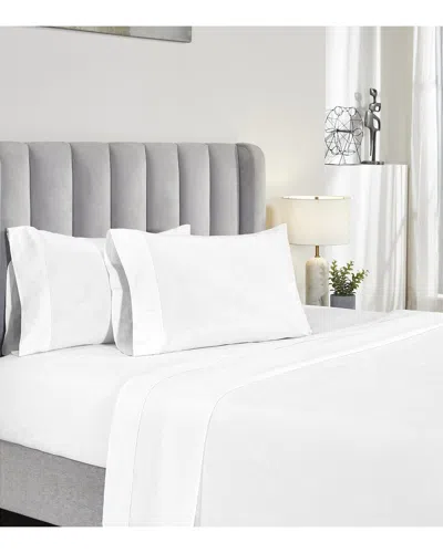 Modern Threads 200tc Organic Cotton 4pc Sheet Set In White