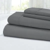 Modern Threads Solid 400 Thread Count Egyptian Cotton Sheet Set In Gray