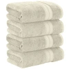 Modern Threads 4-pack Spunloft™ Bath Sheet Set In Sand