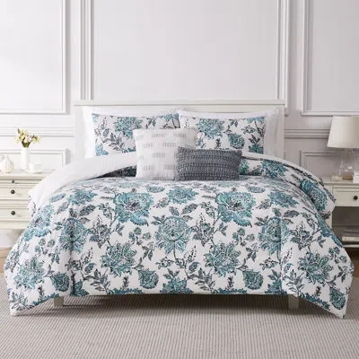 Modern Threads 5-piece Printed Athenas Comforter Set