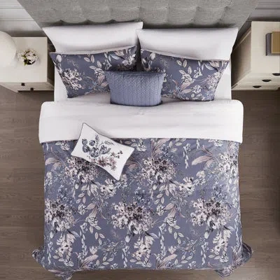 Modern Threads 5-piece Printed Thea Comforter Set
