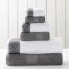 Modern Threads 6-pc. Bath Towel Set In Black