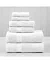 Modern Threads 6pc Rayon & Cotton-blend Ultra Soft & Absorbent Towel Set