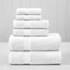 Modern Threads 6-piece Towel Set In White