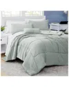Modern Threads 6pc Garment Washed Complete Bed Set In Silver