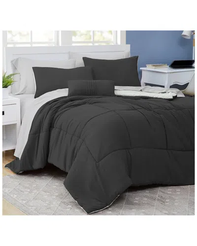 MODERN THREADS MODERN THREADS 6PC GARMENT WASHED COMPLETE BED SET