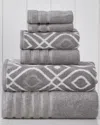 Modern Threads 6pc Oxford Yarn Dyed Towel Set