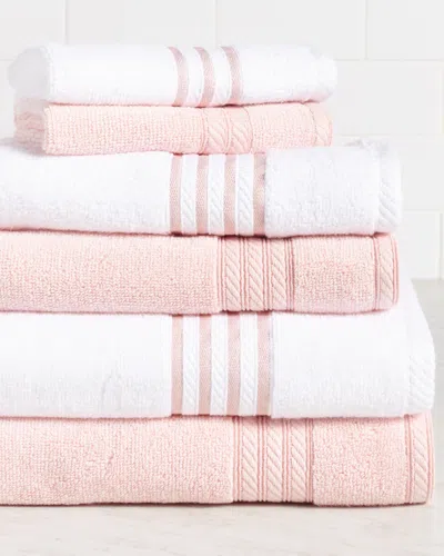 Modern Threads 6pc Quick Dry Stripe Towel Set