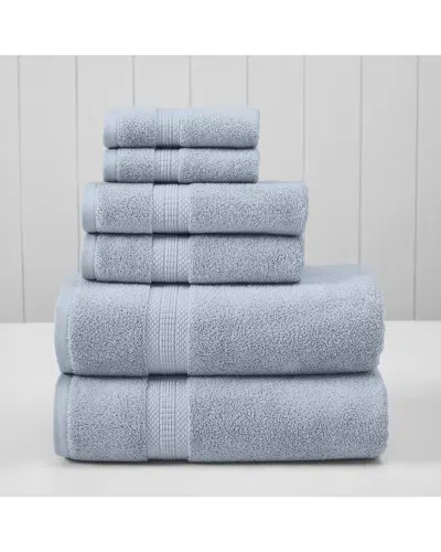 Modern Threads 6pc Rayon & Cotton-blend Ultra Soft & Absorbent Towel Set