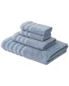Modern Threads 6pc Reversible Trellis Yarn Dyed Jacquard Towel Set