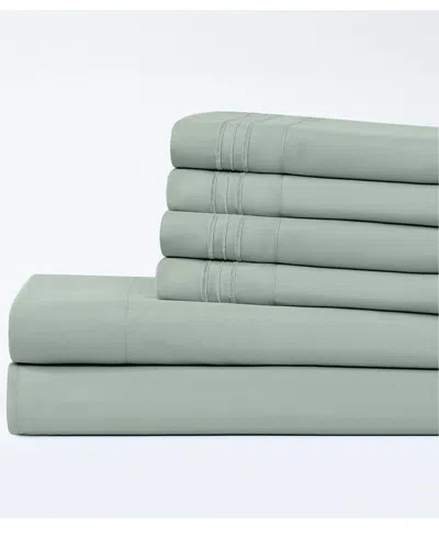 Modern Threads 6pc Sheet Set In Green