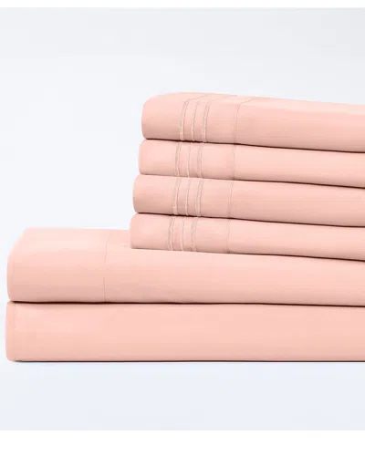 Modern Threads 6pc Sheet Set In Pink