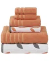 Modern Threads 6pc Yarn Dyed Towel Set