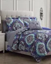 Modern Threads 8pc Printed Reversible Complete Bed Set