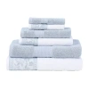 Modern Threads Allie 6-pc. Quick Dry Bath Towel Set In Blue