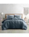 Modern Threads Beck 4pc Comforter Set In Blue
