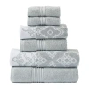 Modern Threads Charlize 6-pc. Bath Towel Set In Green