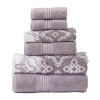 Modern Threads Charlize 6-pc. Bath Towel Set In Purple