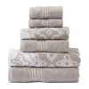 Modern Threads Charlize 6-pc. Bath Towel Set In Sand