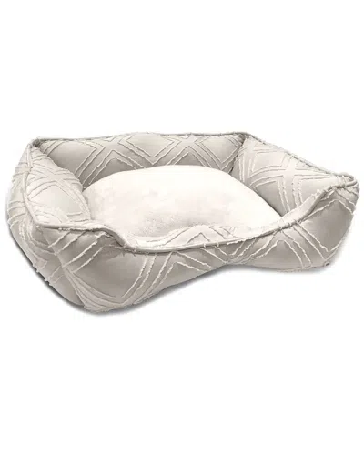 Modern Threads Clipped Jacquard Cuddler In Beige