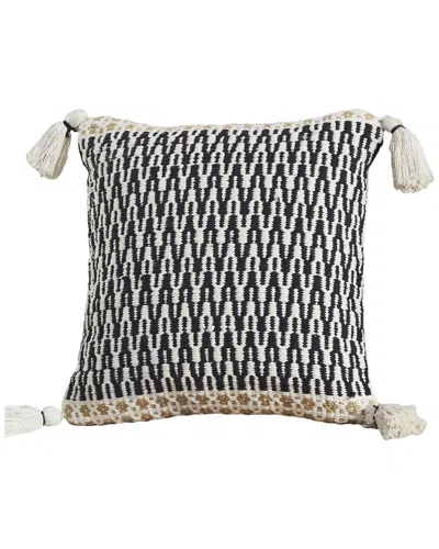 Modern Threads Cotton Decorative Pillow Cover In Brown