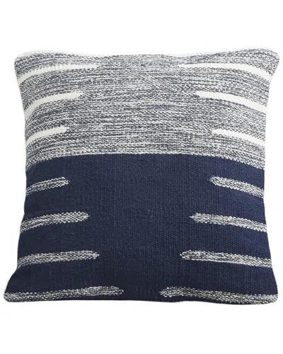 Modern Threads Cotton Decorative Pillow Cover In Navy