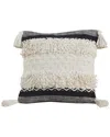 Modern Threads Cotton Decorative Pillow Cover In White