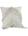 Modern Threads Cotton Decorative Pillow Cover In White