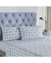 Modern Threads Cotton Flannel Sheet Set In White