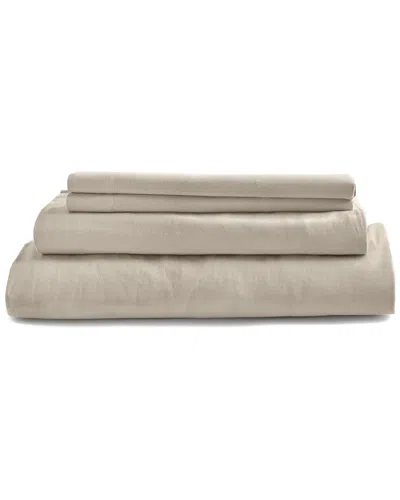 Modern Threads Cotton Flannel Sheet Set In Brown