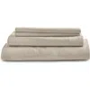 Modern Threads Cotton Flannel Sheet Set In Tan