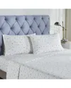 Modern Threads Cotton Flannel Sheet Set In White