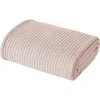 Modern Threads Cotton Waffle Blanket In Pink
