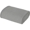Modern Threads Cotton Waffle Blanket In Light Gray